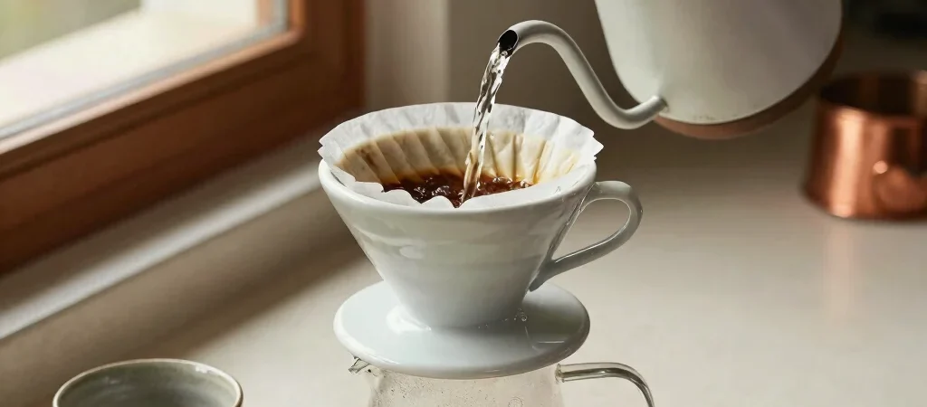 Un vertido tranquilo para tu V60